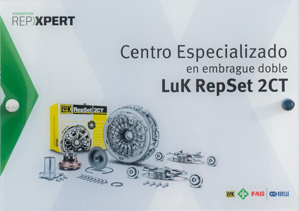 Logo Centro Especializado en embrague doble LuK RepSet 2CT - REPXPERT